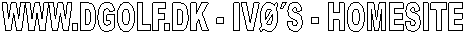 WWW.DGOLF.DK - IVشS - HOMESITE
